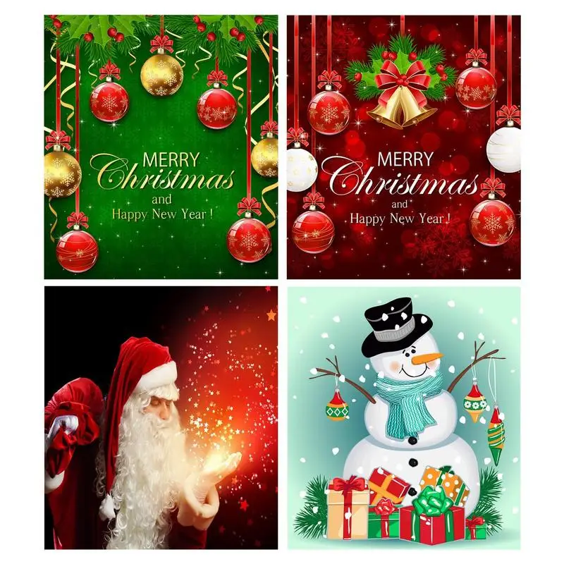 Christmas Dishwasher Cover Happy Christmas Washing Machine Magnet Cover Sticker Kitchen Decor Fridge Appliance Magnet Decal Door