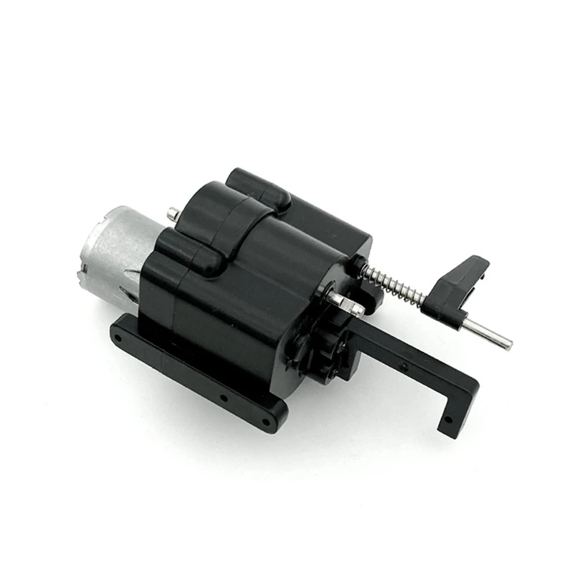 Imagem -03 - Motor de Velocidades Caixa de Engrenagens para Wpl b1 B14 B16 B24 C14 mn C24 D90 Mn99s rc Carro Atualização Peças Acessórios 370