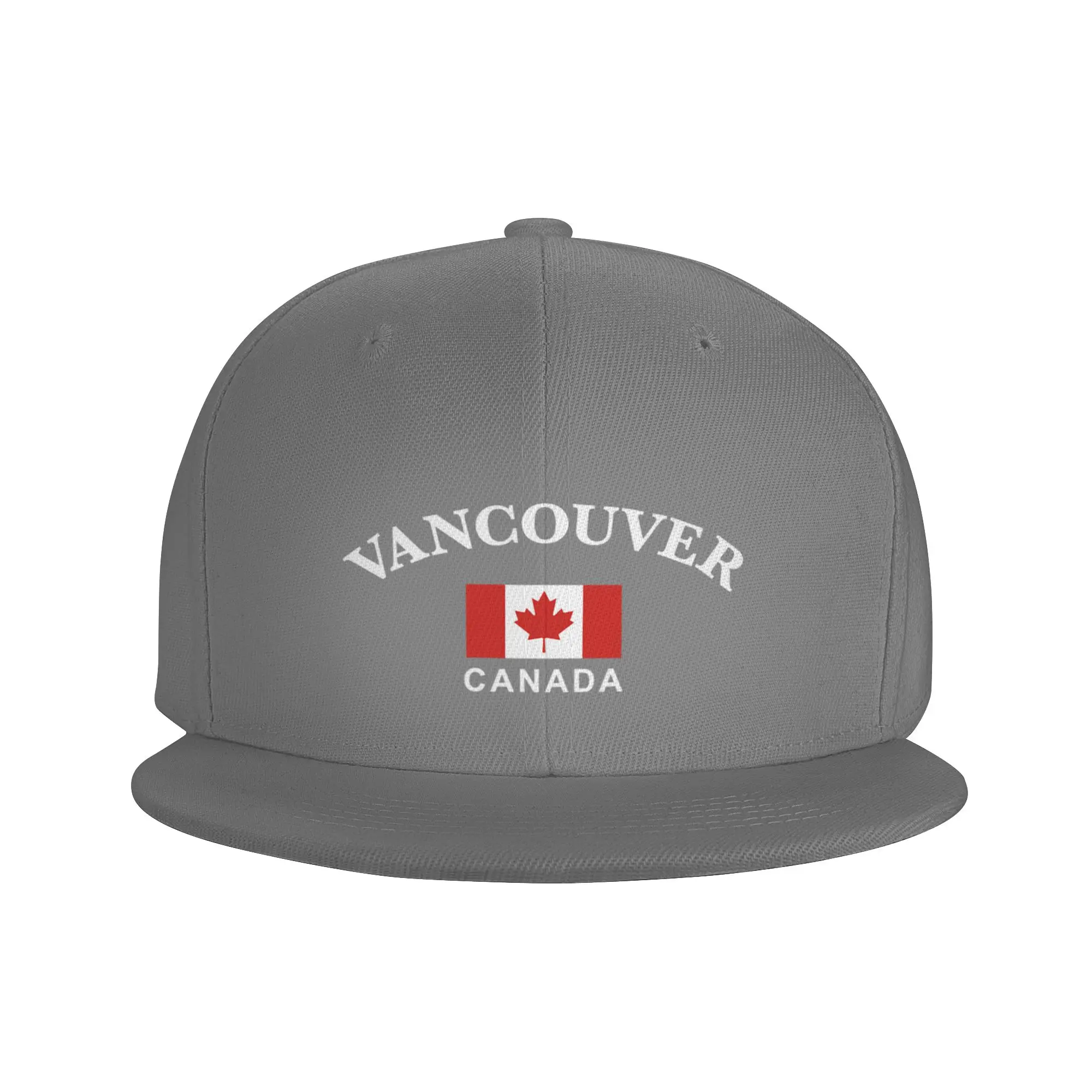 Fashion Vancouver  Canada Flat Brim Sun Hat  Parent-Child Women's Visor