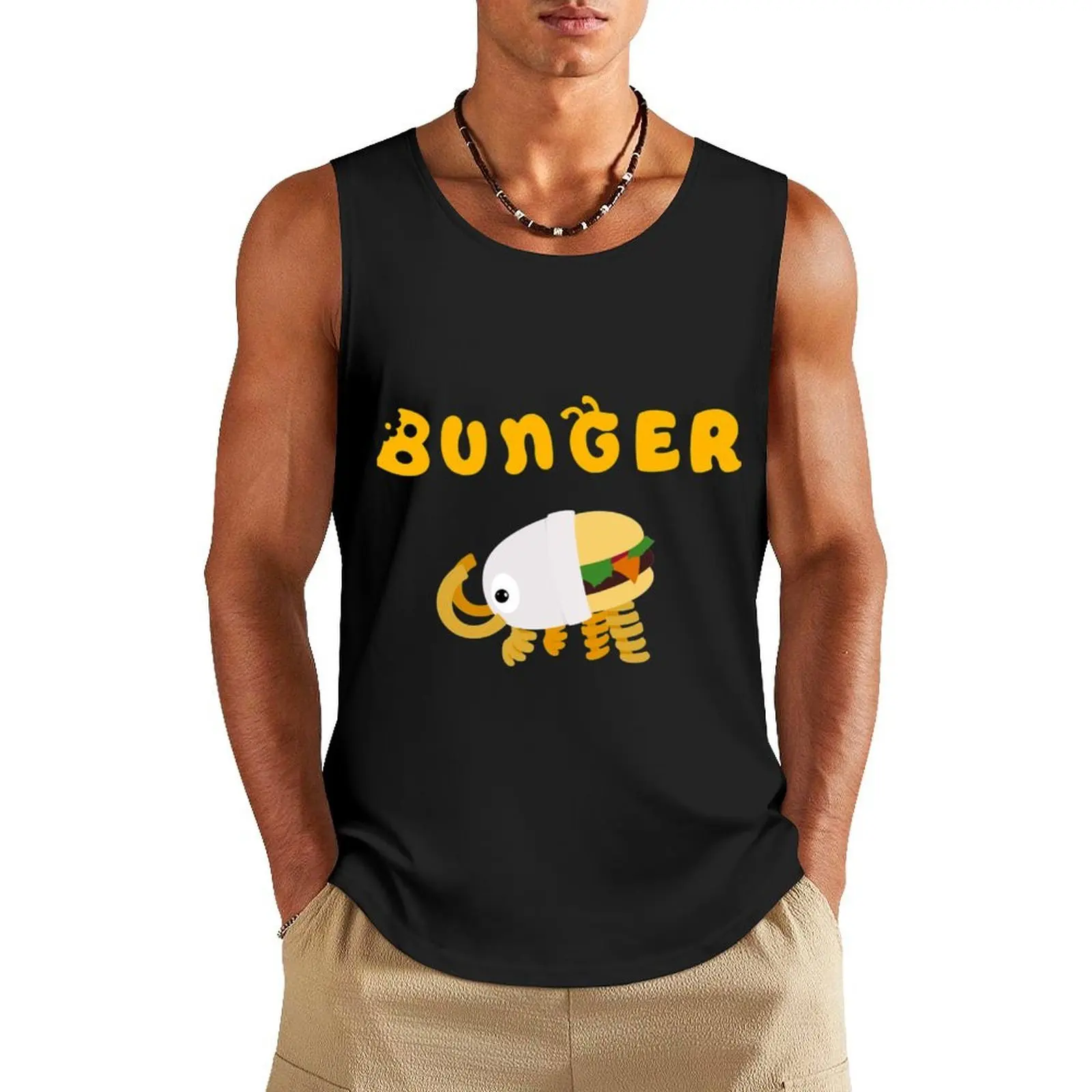 

Bunger Bunger Classic Tank Top sports vest Vest new in tops & t-shirt bodybuilding man