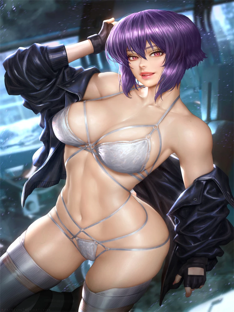 Cosplay Anime Kusanagi Motoko Hang Wall Scroll Painting Poster Personalized Home Decor Collection Decorative Picture