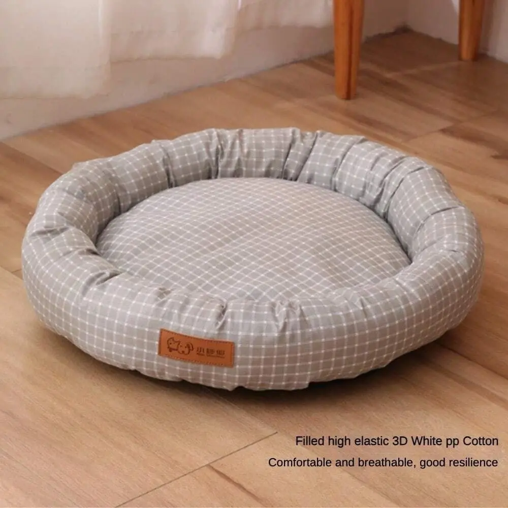

Dog Supplies Pet Furniture And Beds Dog Bed Round Waterproof AntiUrine NonStick Pet Bed, Suitable For Dogs Cats All Seasons, War