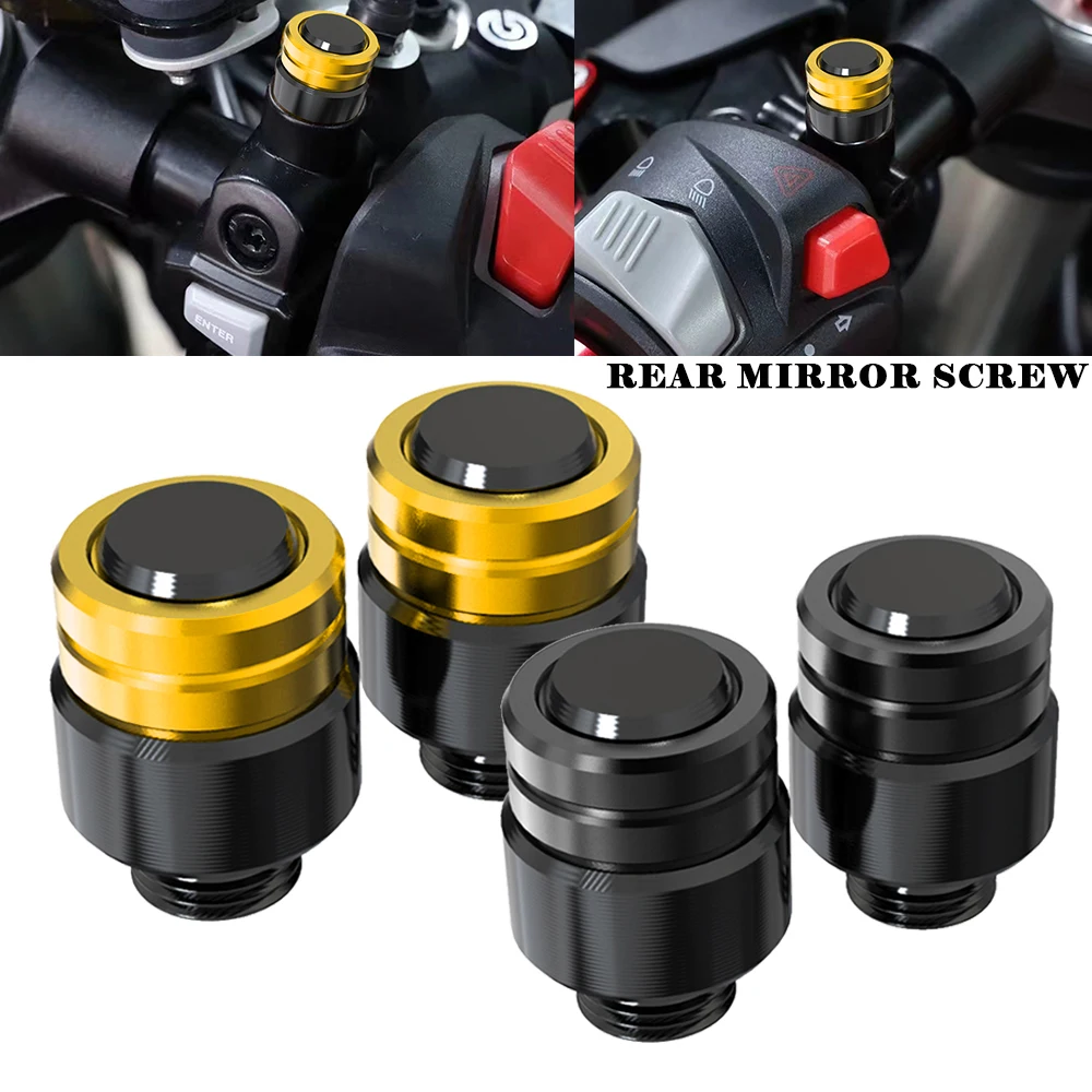 

For BUELL XB12R XB 12 R 2009-2020 2021 2022 2023 2024 Motorcycle Accessories Tire Valve Stem Caps Covers Rear Mirror Screw