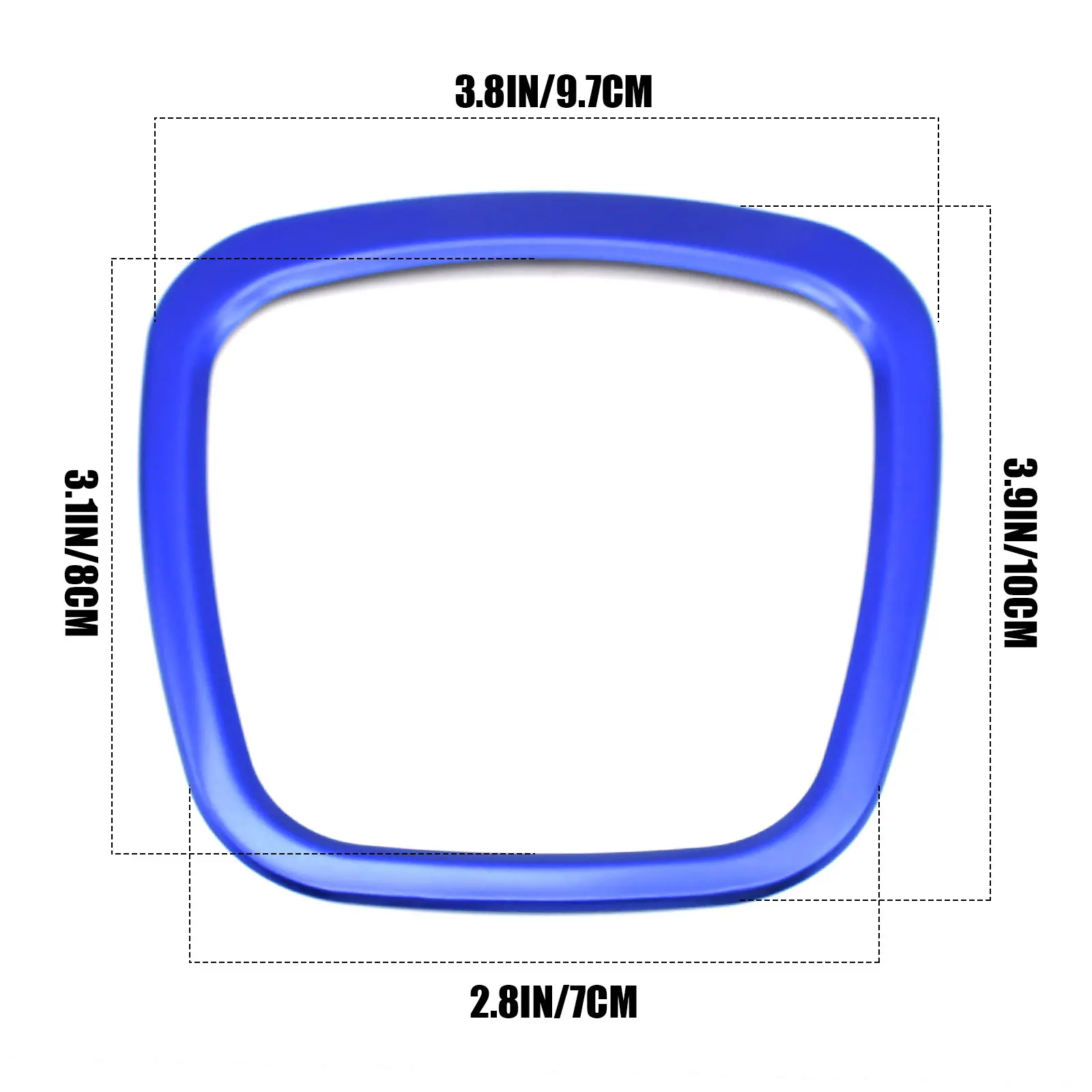 For Audi A4 B6 B7 B8 A6 C6 A5 Q7 Q5 A3 8P S3 8v Car Steering Wheel Center Panel Circle Stickers Cover Trim Interior Accessories