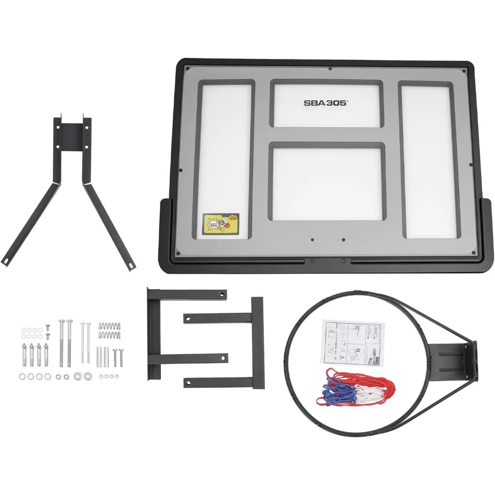 مجموعة دائرية كرة السلة قابلة للتعديل مع حامل عمود للاستخدام الداخلي والخارجي، ورف كرة سلة صديق للحيوانات الأليفة ودعامة تثبيت
