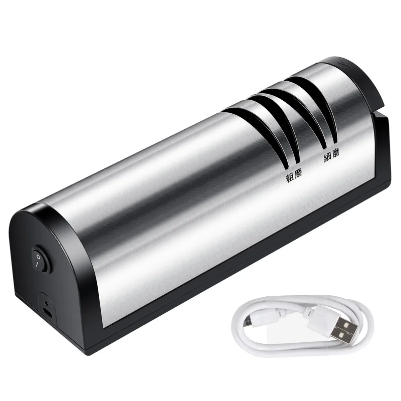 Electric knife sharpener high-precision multifunctional household whetstone automatic kitchen knife scissor sharpener tool