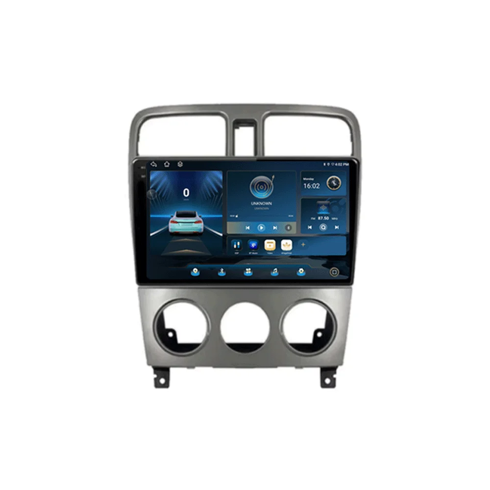 Android 16 autoradio multimediasysteem videospeler navigatie Carplay geen 2Din DVD scherm voor Subaru Forester SG 2002-2008 - afbeelding 2