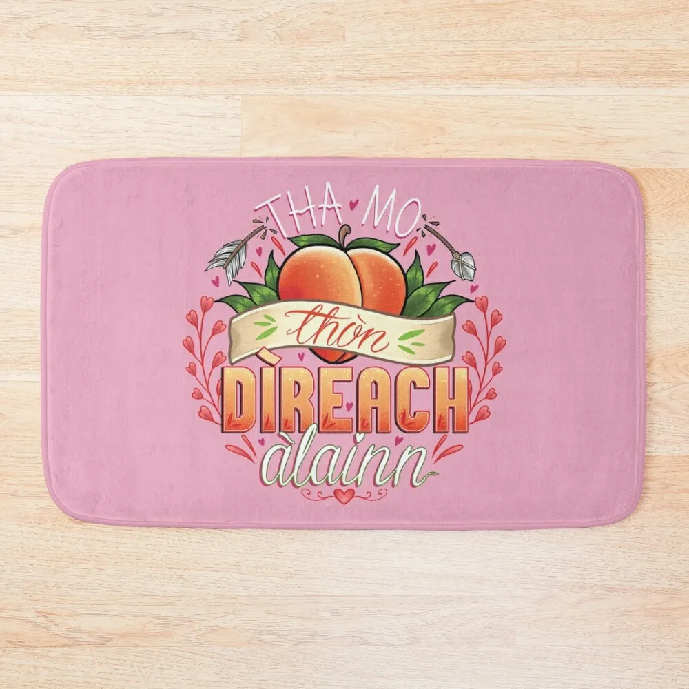 

Lovely Buttocks Gaelic illustration Bath Mat Toilet Rug Sleeping Room Rugs Mat