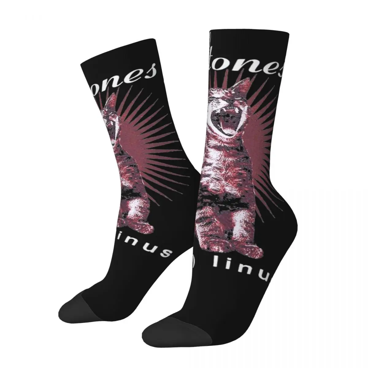 Funny Men's Women's Deftones Band White Pony Album Dress Socks Alternative Metal Music Product Basketball Socks Super Soft