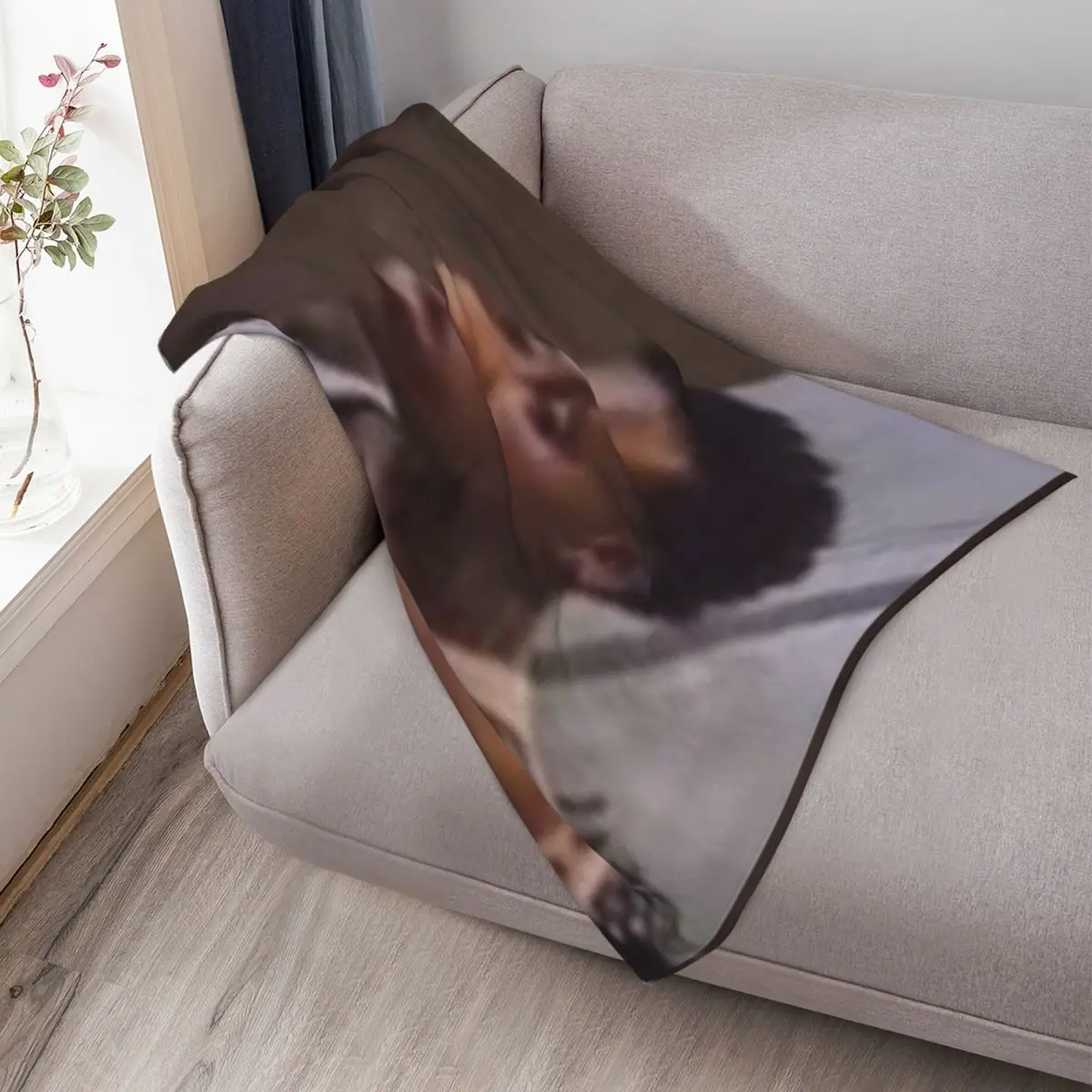 Quandale Dingle رمي بطانية أفخم لينة أفخم منقوشة كيس النوم الدافئة لبطانيات الشتاء