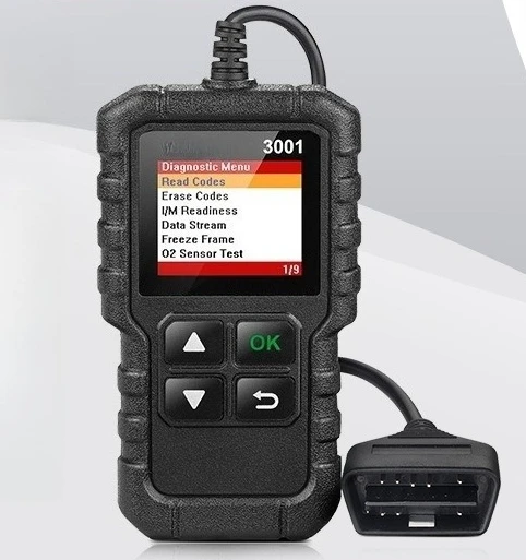 Карта-ридер LAUNCH X431 Creader / CR3001 OBD II с полным набором функций