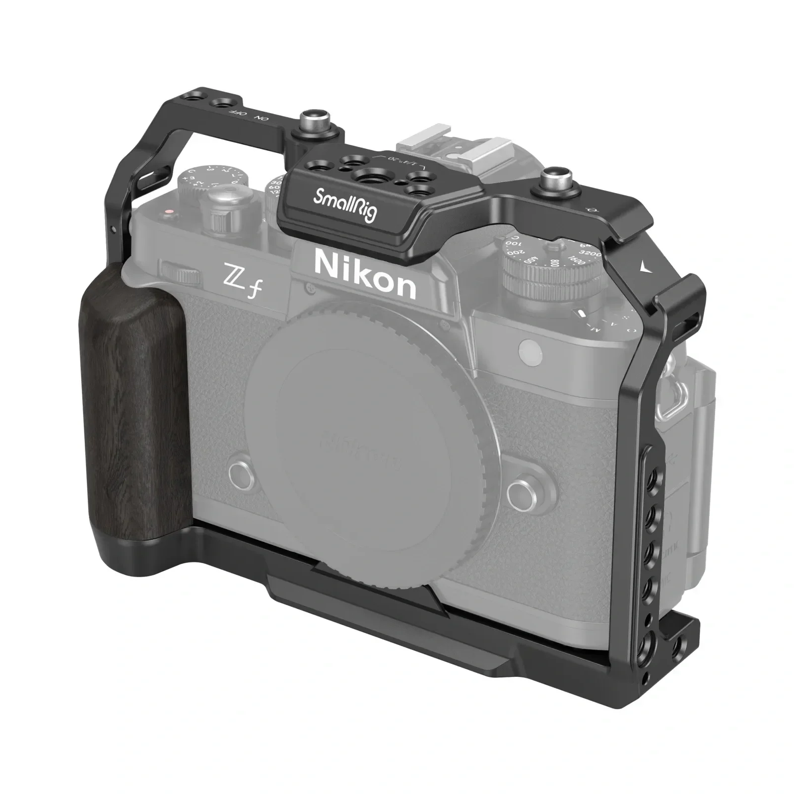 

SmallRig Camera Cage for Nikon Z f Built-in Quick-Release Plate for Arca for Quickly Switch on Gimbal/Tripods/Handheld Shooting