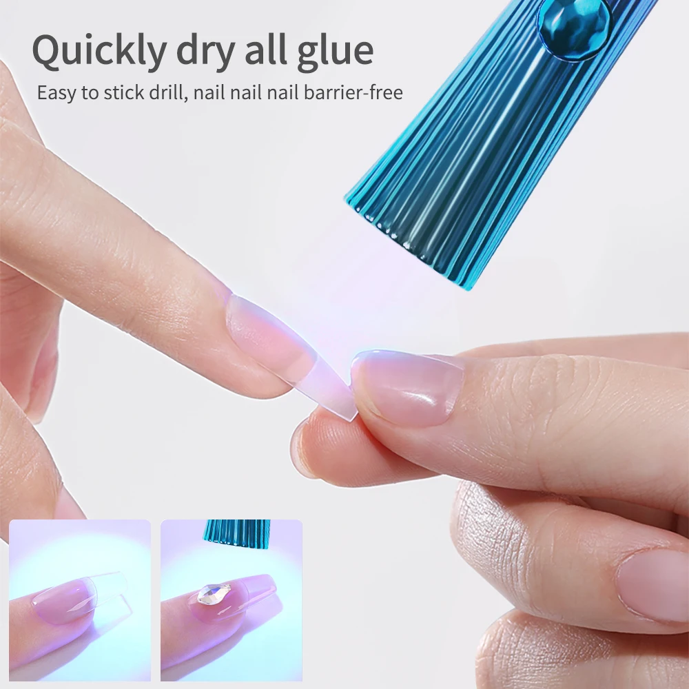 LULAA-Sèche-ongles portable à séchage rapide, lampe UV LED aste professionnelle, outils de photothérapie à domicile, haute qualité