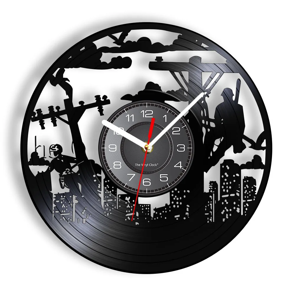 Clock Workers: The Perfect Wall Clock Gift for Electricians, Linemen, and Utility Workers