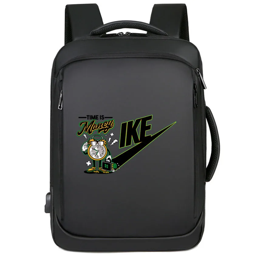 

Waterproof Business Boy Gir Laptops Backpack Men Laptop School Bagpacks Funny IKE Cartoon Printed Women Unisex Rucksack Handbag