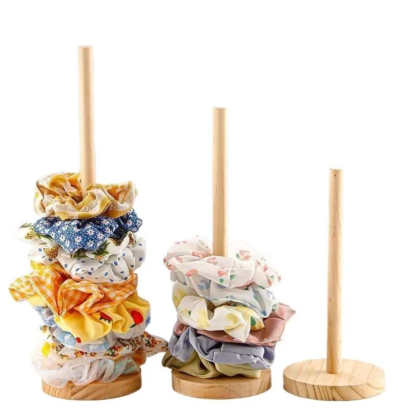 Hair Scrunchies Hairpin Organizer Cute Girl Jewelry Holder Head Rope Headband Display Rack Children's Hair Accessories Storage