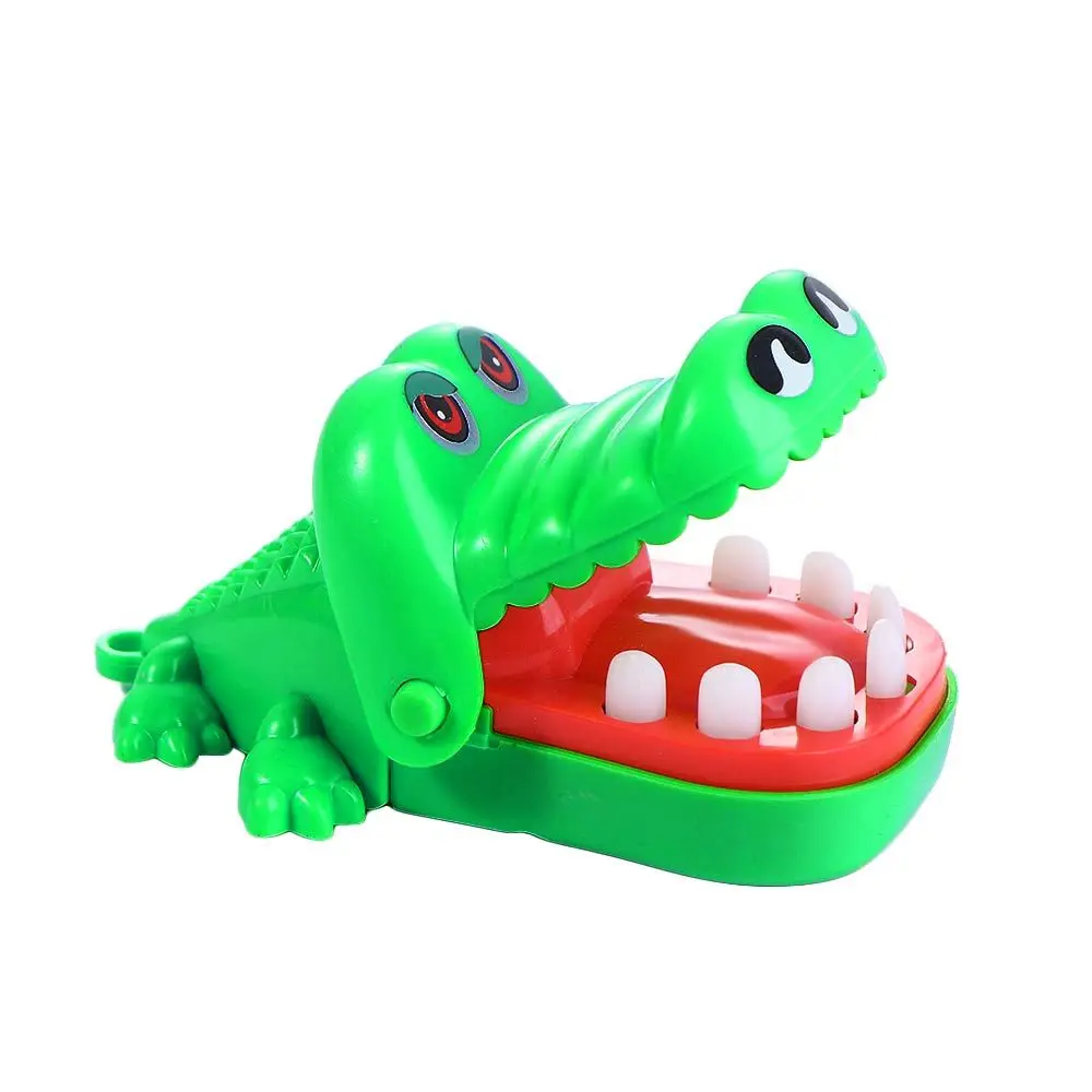 Funny Kids Novelty Toys Mini Biting Hand Alligator Dentist Bite Finger Game Crocodile Mouth Gags Toy Crocodile Toys