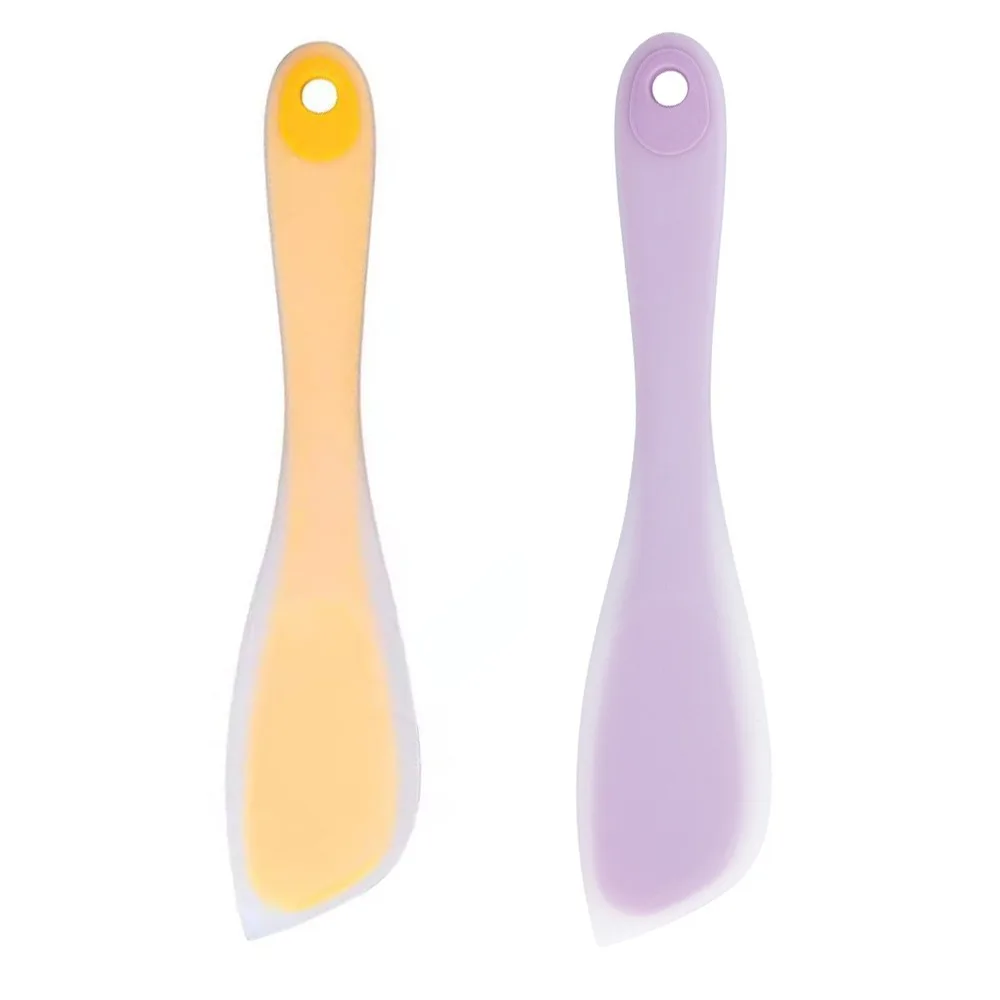 Durable Silicone Spatula All-Inclusive Silicone Scraper Non-deformable Baking Spatula Butter Scraper for Kitchen