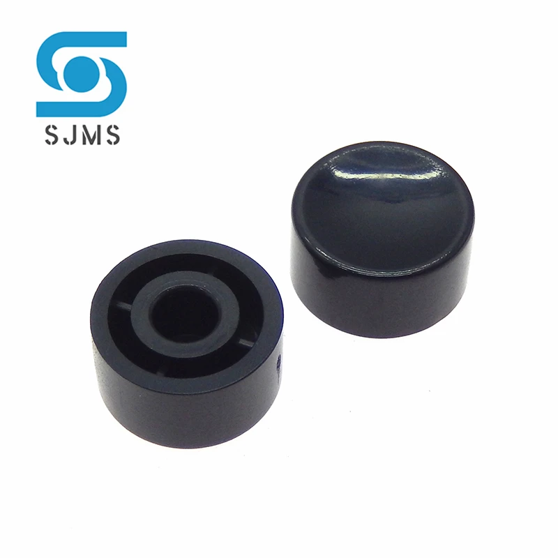 20PCS A17 Inner Hole 3.2/3.4mm Tactile Switch Button Caps Push Key Caps Multicolor Concave 5.3*10mm for 6 * 6 Round Tact Switch