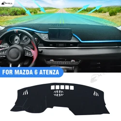 Car Dashboard Cover For Mazda 6 Atenza GJ GL 2018-2020 2021 2022 2023 Pad Dash Mat SunShade Carpet Accessories Nonslip Protector