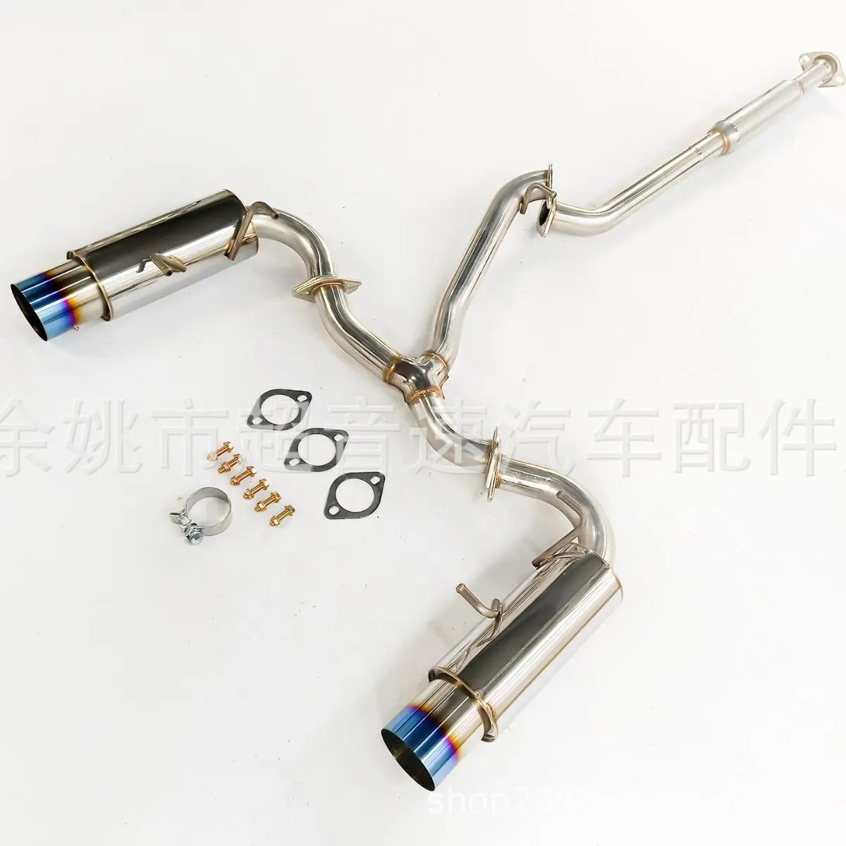 Automotive Exhaust System Retrofit for 11-up BR-ZFR-Z Stainless Steel Cat Back Exhaust Pipe