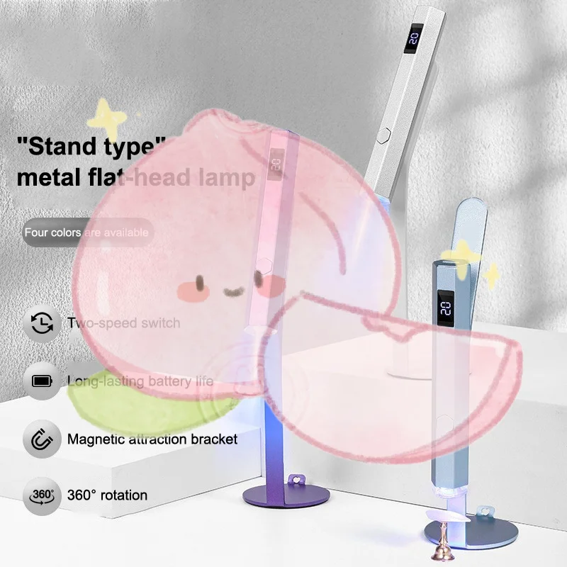 

Mini Handheld UV Led Lamp For Nails Portable Rechargeable Nail Dryer For Curing Gel Polish With Display Manicure Machine