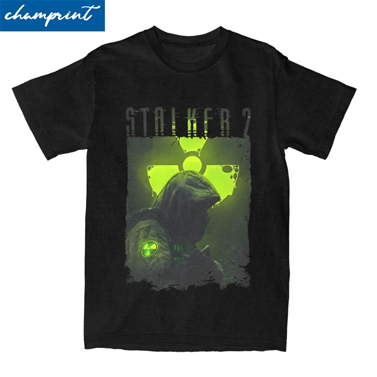Toxic STALKER 2- Heart Of Chernobyl T-Shirts for Men Women Fun Cotton Tee Shirt Round Collar Short Sleeve T Shirts Printing Tops