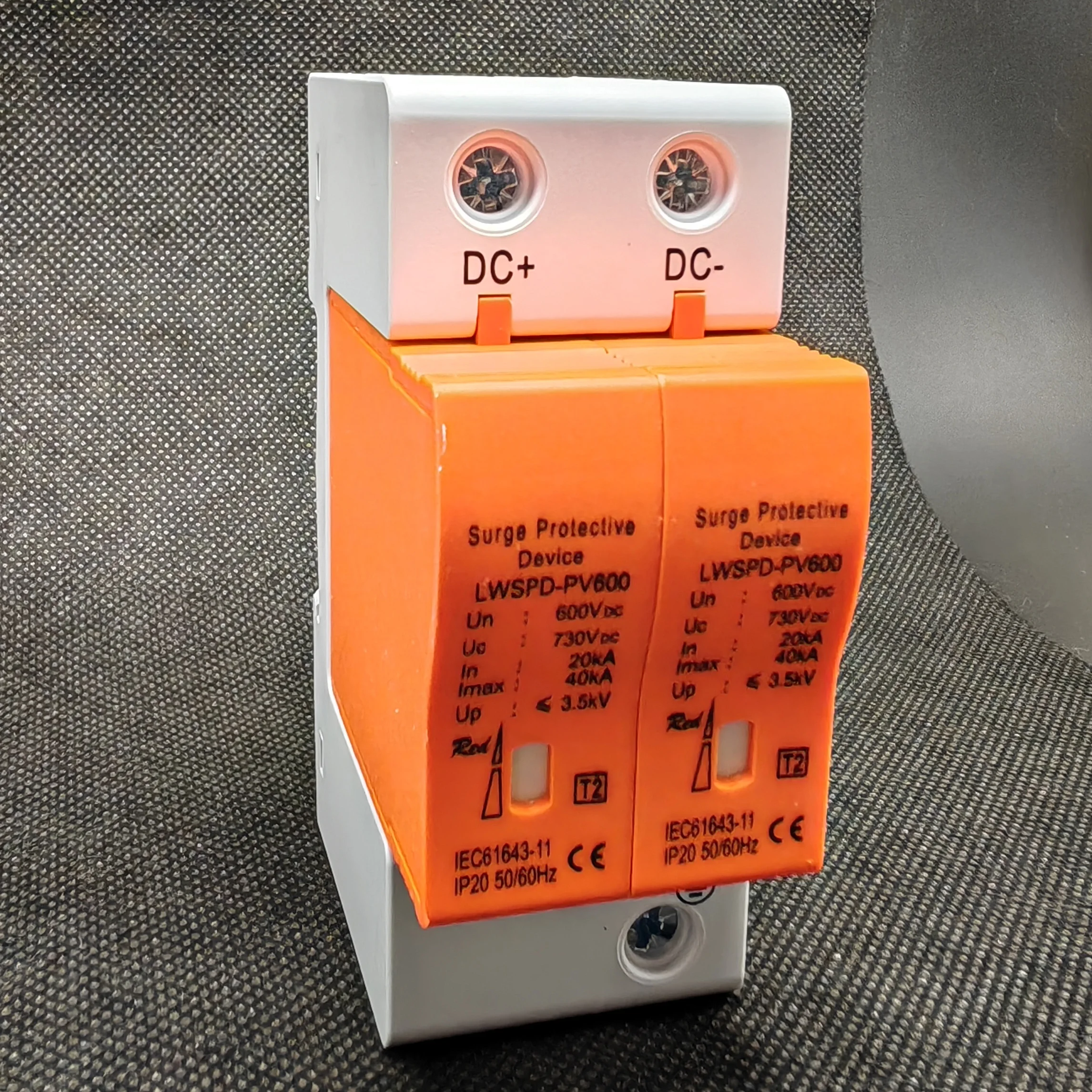 SPD DC 500V/600V/800V/1000V 10KA~20KA 20KA~40KA House Surge Protector Protective Low-voltage Arrester Device