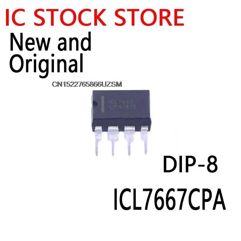 5PCS New and Original  DIP-8 ICL7667  7667  ICL7667CPA