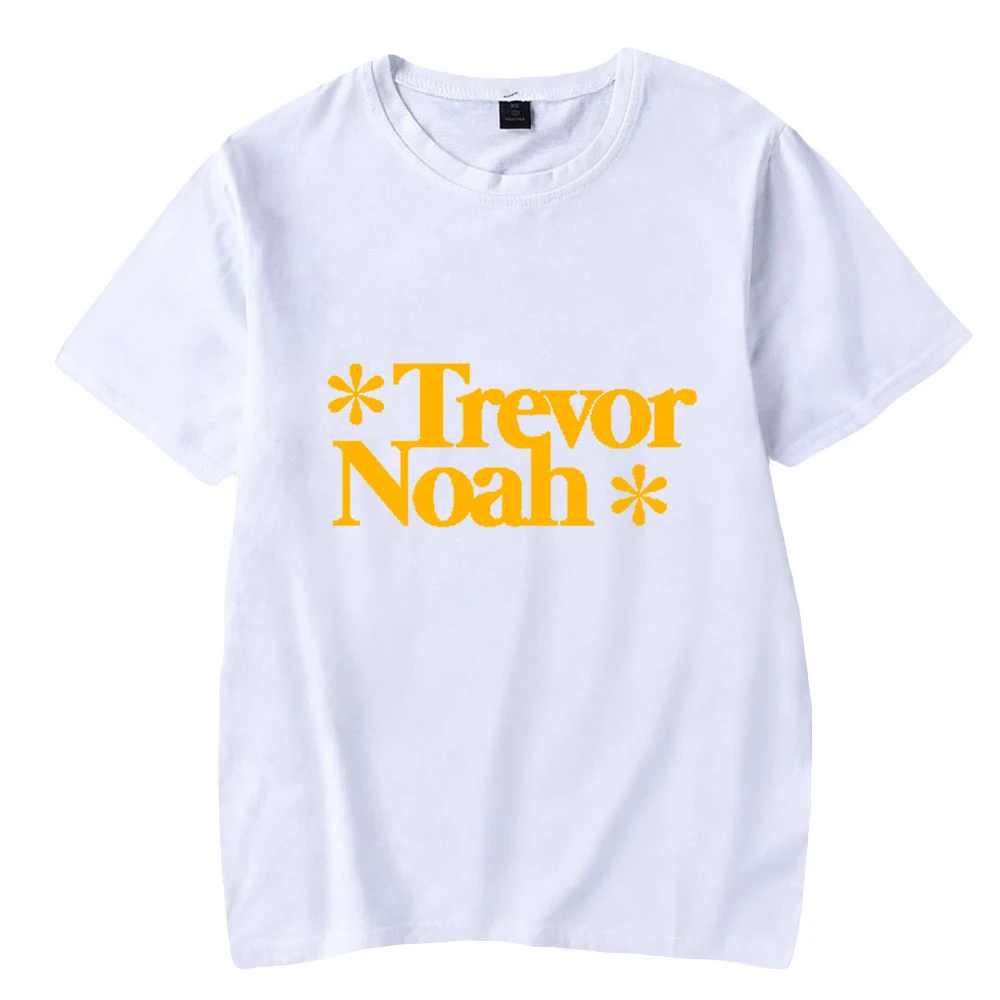 Trevor Noah Tshirt Em Torno Do Pescoço Blusa De Manga Curta Mulheres Homen T-shirt Frete Grátis 2024 Estilo Casual Verão T-shirt