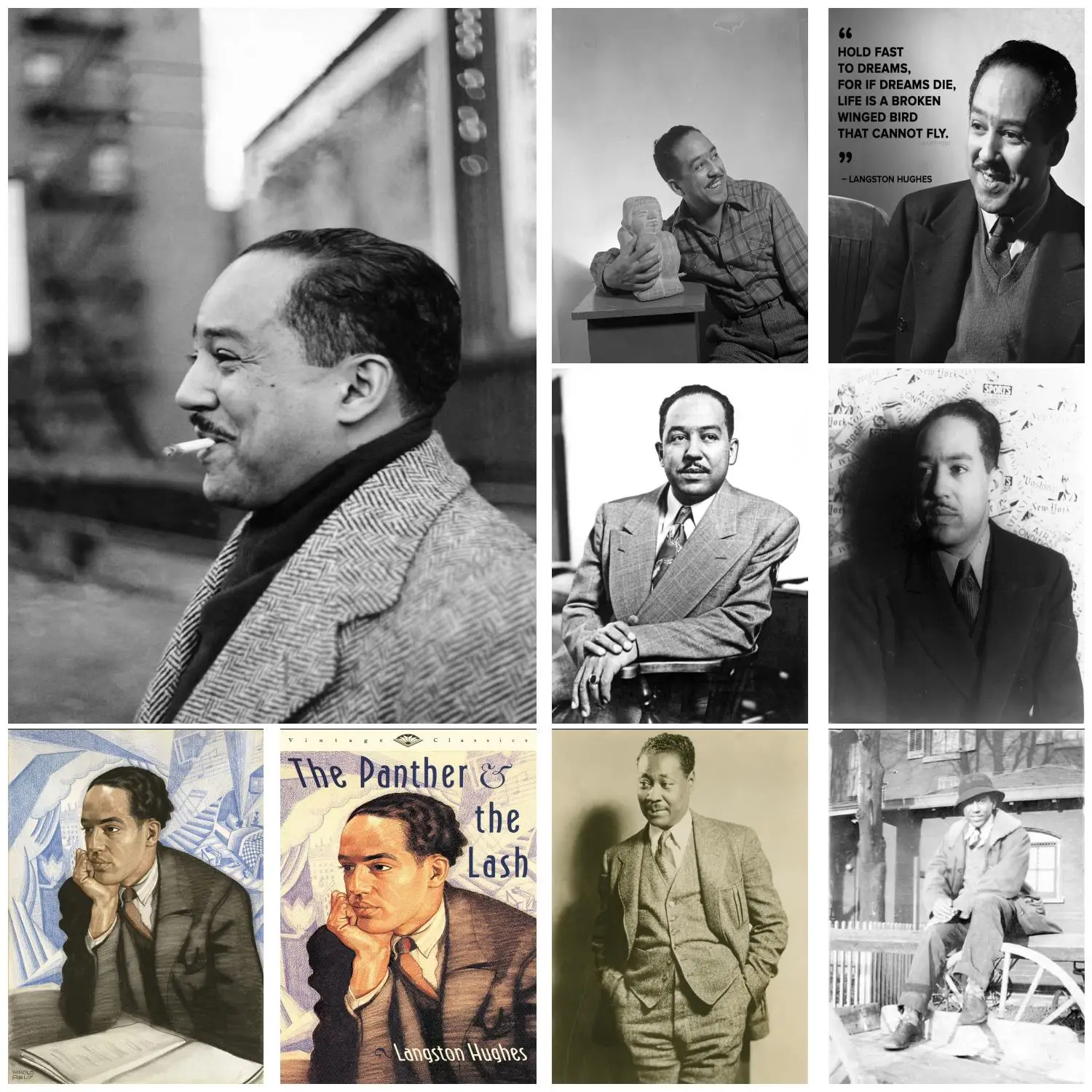 

Плакат langston hughes, настенный художественный плакат на холсте для современной семьи, гостиной, домашний декор