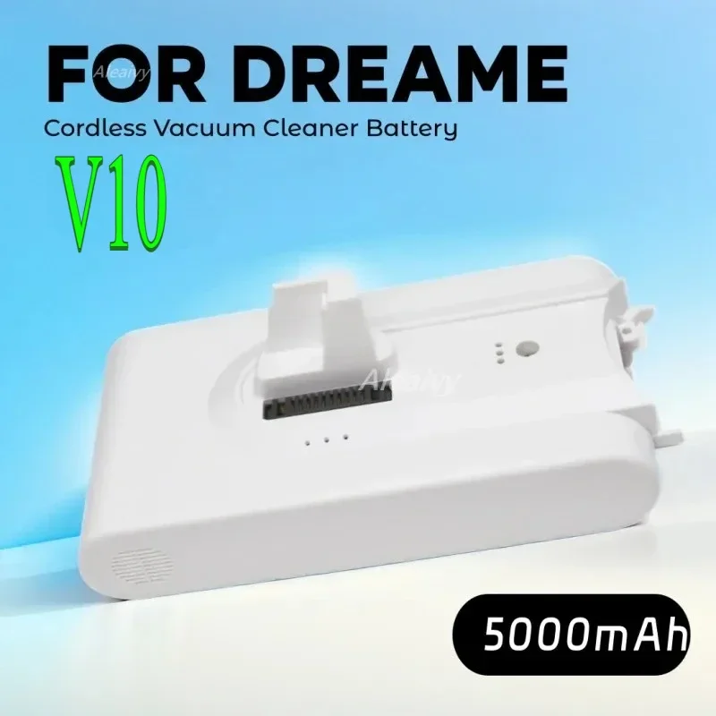

25.2V 5000mAh For Dreame V10 VVN3 VVN4 Replacement Battery for Dreame Handheld Cordless Vacuum Cleaner Accessory