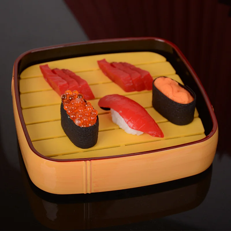 Japanese sushi plate Sashimi creative dry ice plate Sashimi sushi utensils for commercial household