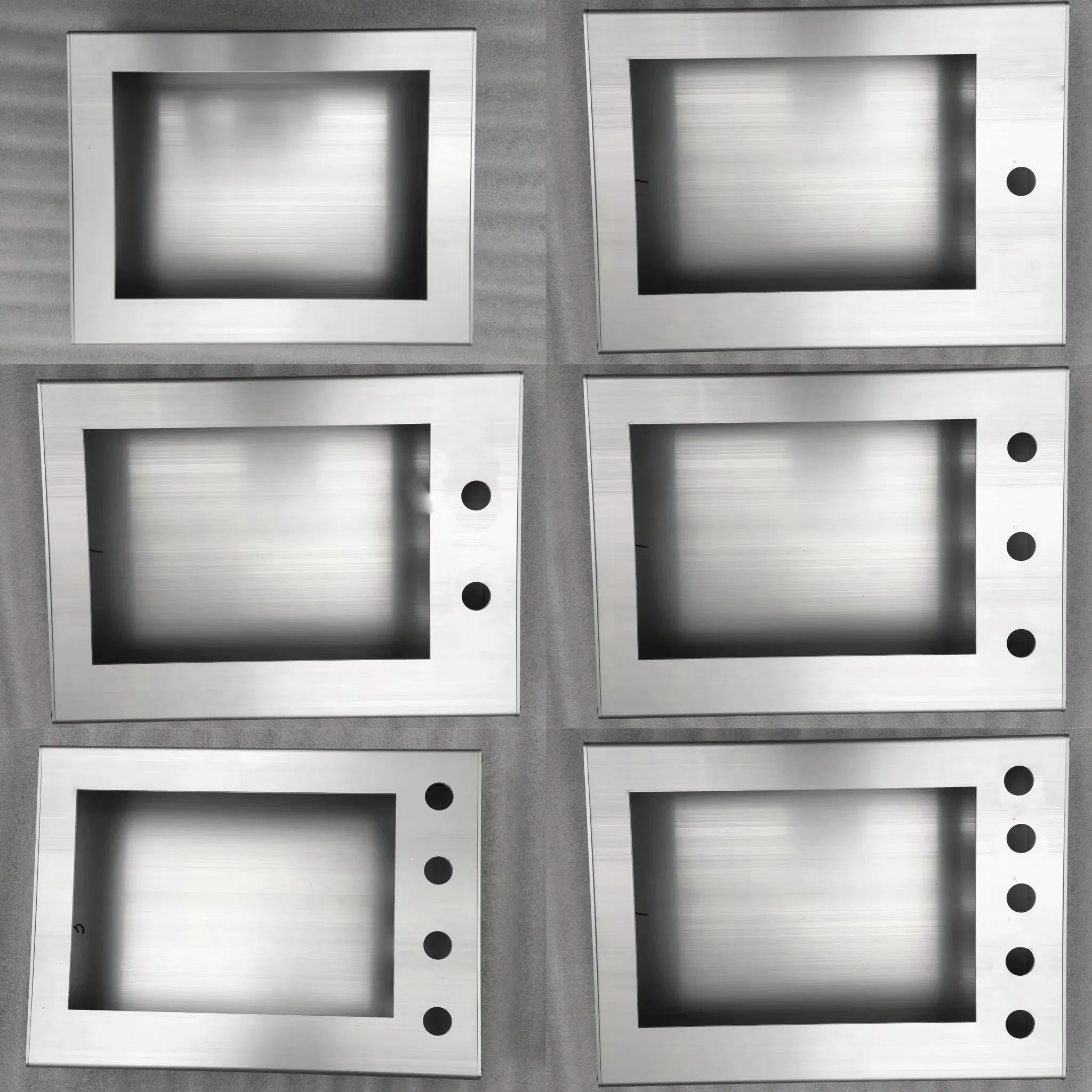 Touch screen installation box 7 inch 10 inch  human-machine interface PLC electric box aluminum alloy contro
