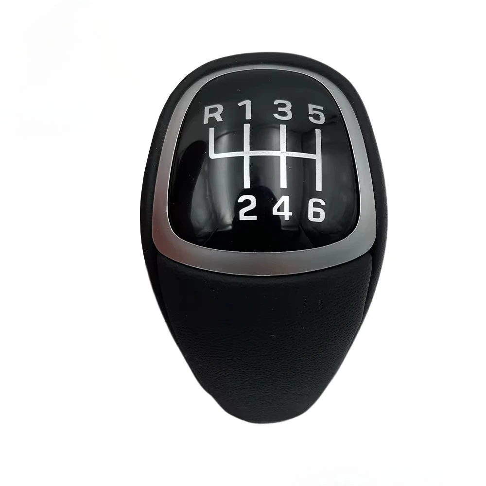 Flame King M/T 6 Speed Gear Shift Knob for Santa Fe Sports 2013-2016 437112W200 Manual Leather Gear Shift Knob