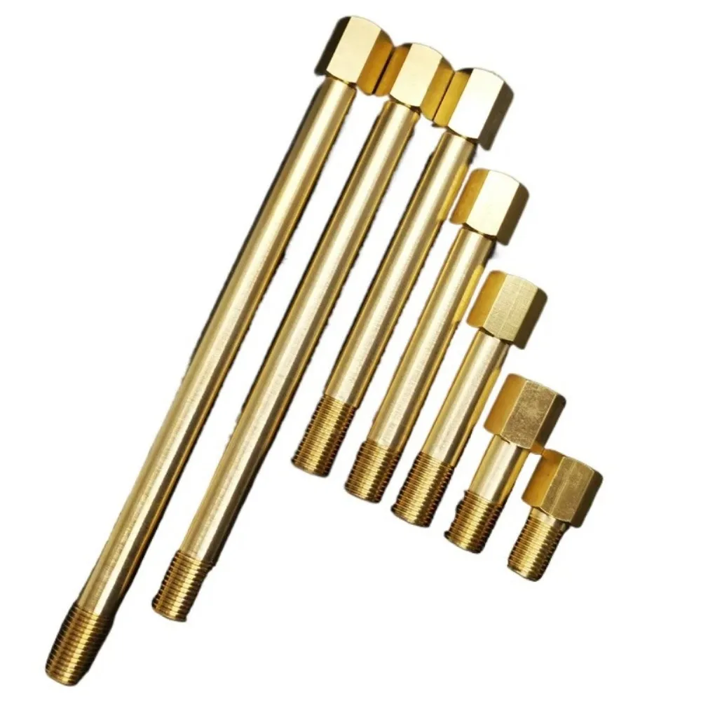 

1/8 "1/4" 3/8 "M10/12/14 «мама-папа» длина 35-300 мм редуктор изысканный латунный фитинг для труб соединительный стержень плесень соединение воды