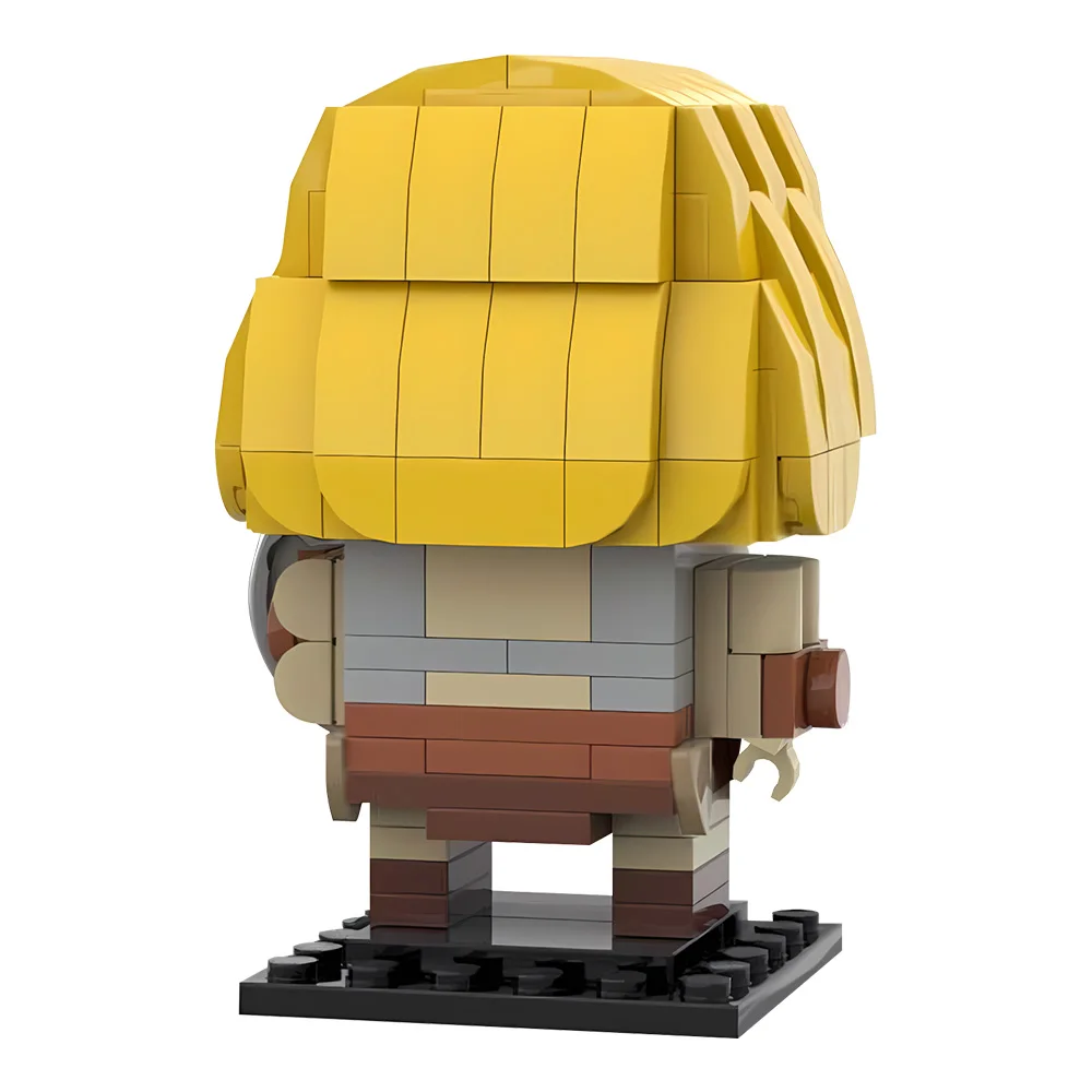 Blocs de construction MOC He-Man et Skeletor, jeu classique, guerrier maléfique, figurine d'action, jouet en brique, cadeau pour adulte