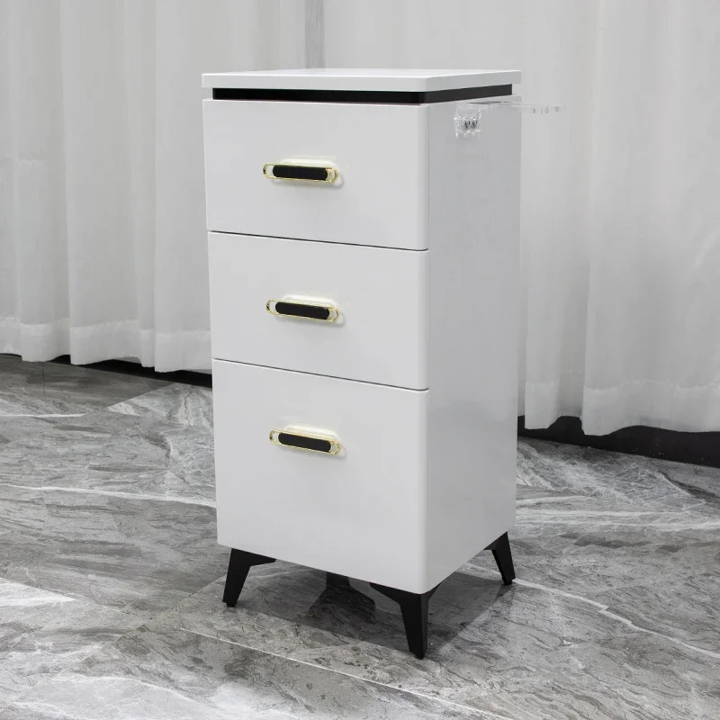 Barber Shop Tool Cabinet for Hair Salon Locker with Drawer