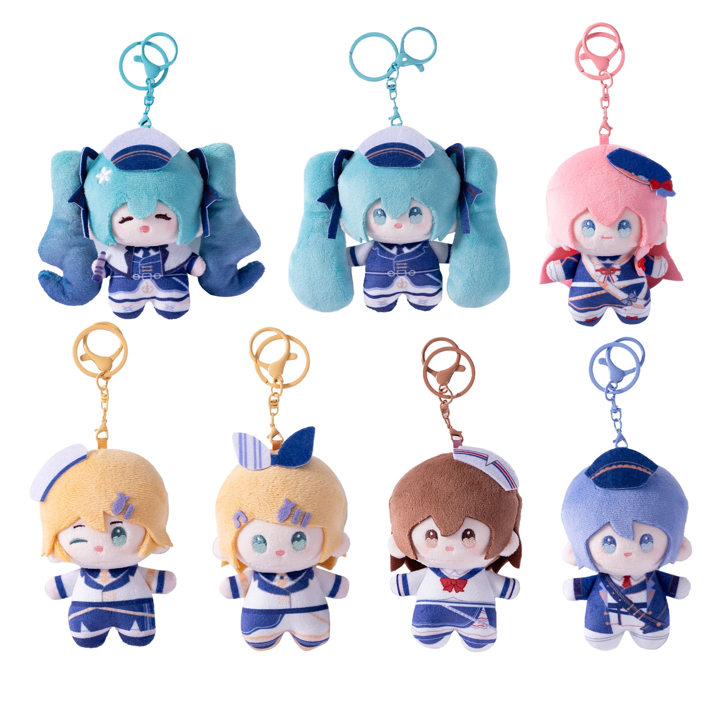 moeyu-初音ミク-鏡音リン-レン-ぬいぐるみキーホルダー-おもちゃ-ペンダント-ボーカロイド-コスプレ-アニメ-カイト-メイコ-ルカ-フィギュア-ぬいぐるみ人形
