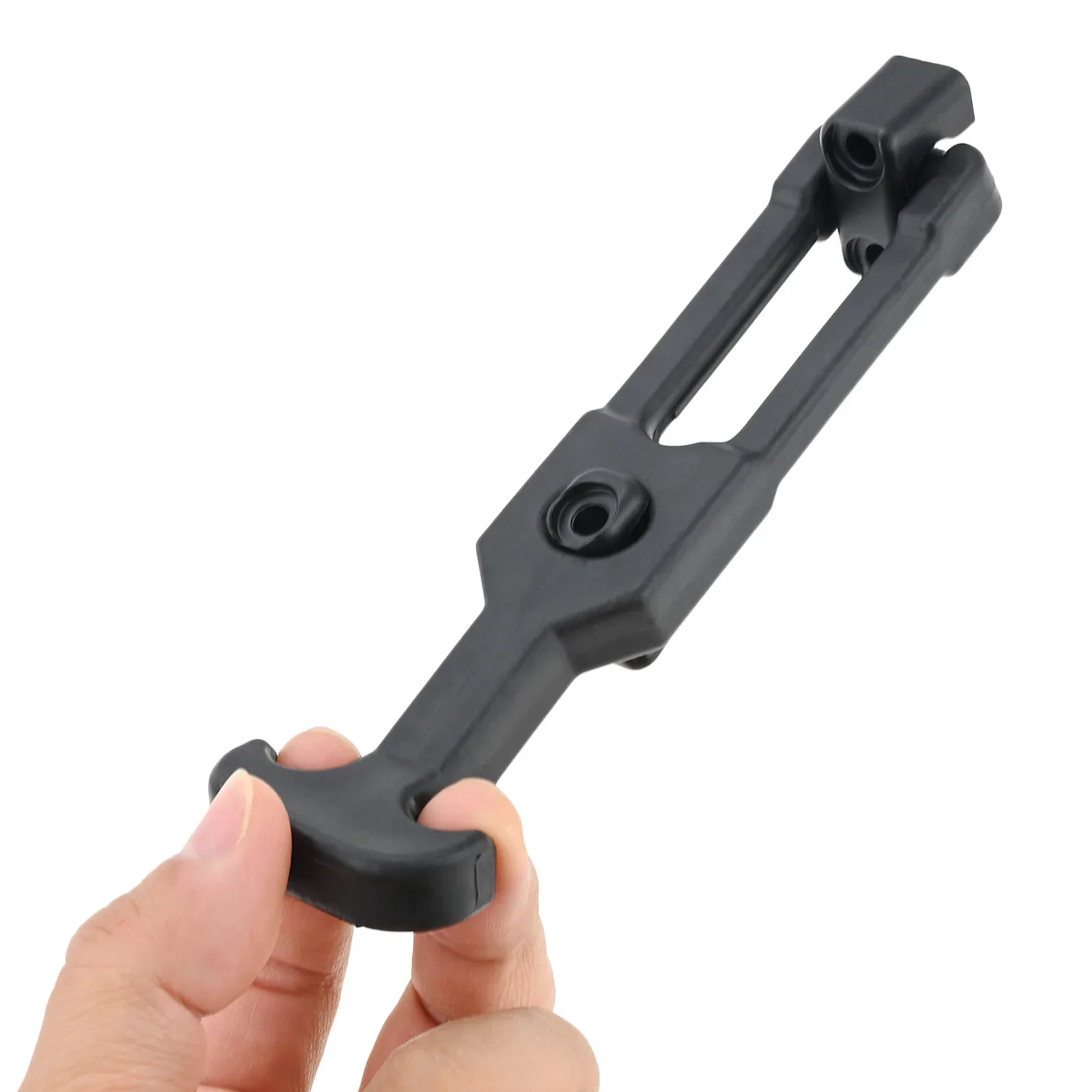 Black T-Handle Rubber Flexible Draw Latches Fit for Toolbox /Cooler/Golf Cart/Farm Machinery T-Toolbox Lock 112/167mm/221mm 1PC view 3