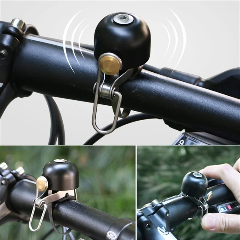 Retro Classical Bicycle Bell Clear Loud Sound Steel Copper MTB Mountain Bike Handlebar Ring Horn Safety Cycling Warning Alarm