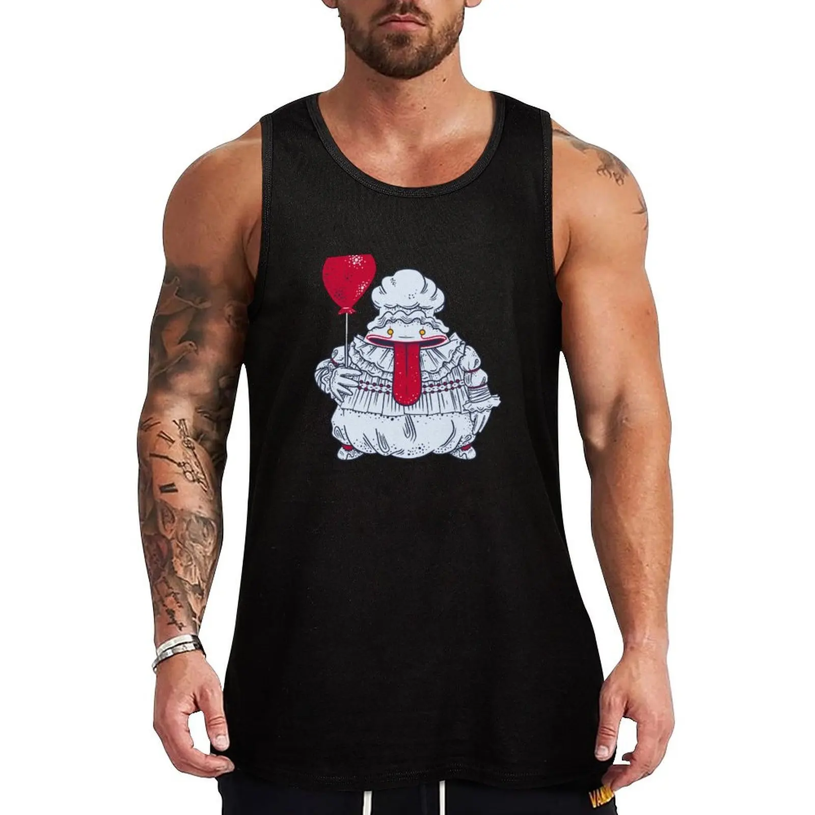 Camiseta sin mangas Ghoulish Gourmand, camiseta sin mangas de algodón, camisa informal suave sin mangas