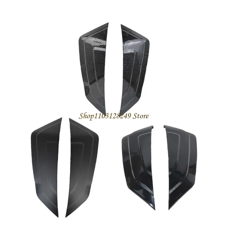 N5KD Improve Wide Body Side Windshield Panel For Motorbike 2023 2024 Models Easy Installation ABS Substance Strengthened