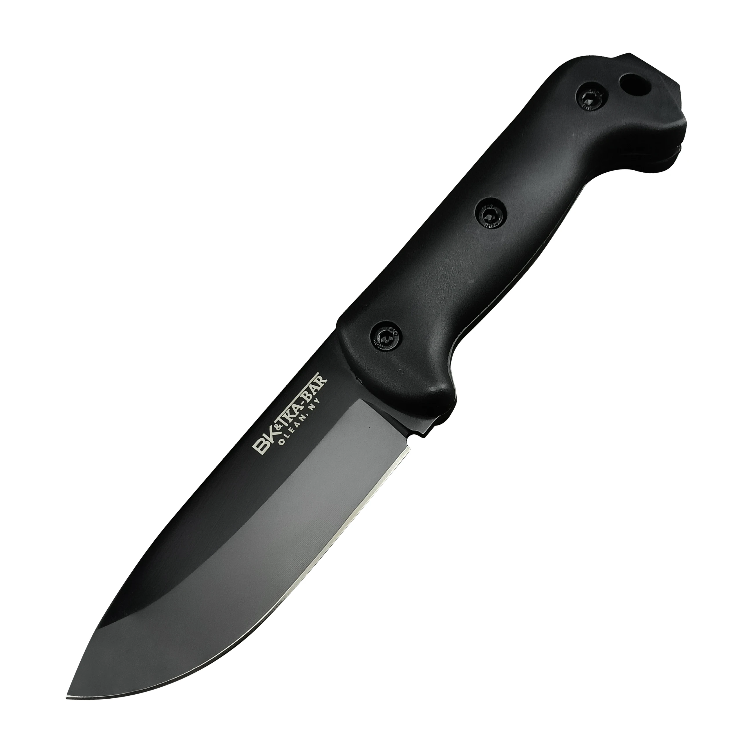 Cuchillo de hoja fija KB BK2, tácticas de caza para acampar al aire libre, corte de supervivencia, mango de soldadura de nailon, cuchillo recto para montañismo