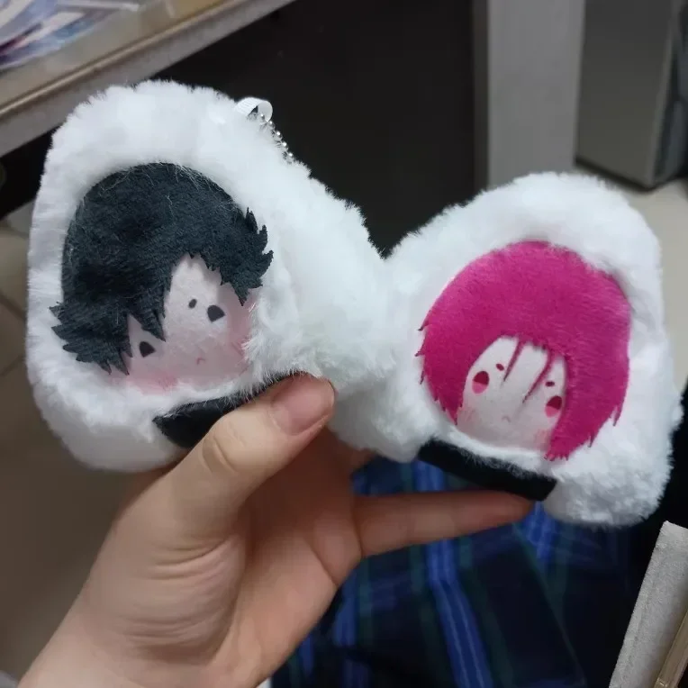 10cm Anime Tetsurou Kuroo Shoyo Hinata Tobio Kageyama Kenma Kozume Plush Doll Game Keychain Stuffed Cosplay Pendant Toy Gift