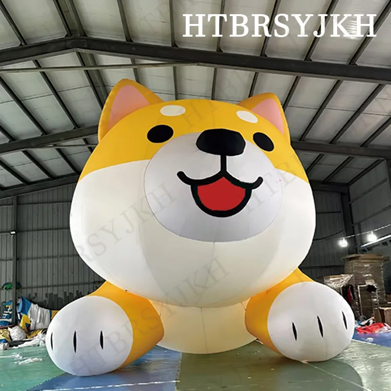 

Inflatable puppy with blower, animal air model, outdoor activity decoration prop