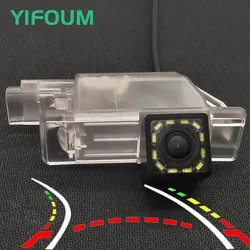 AHD Fisheye 12LED Dynamic Trajectory Car Rear View Camera For Citroen C2 C3 C4 C5 C6 C8 DS5 DS6 DS5LS C-Quatre C-Elysee