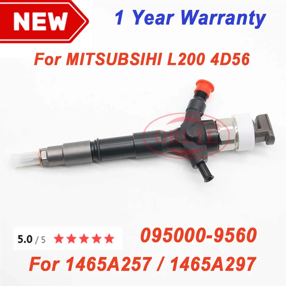 

ORLTL 095000-956# Common Rail Fuel Injector Nozzle SM 095000-9560 1465A257 Auto Diesel Engine Spare Parts For L200 4D56 1465A297