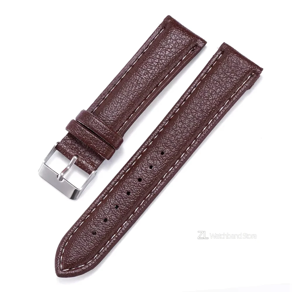 

16mm 20mm 22mm 18mm Lychee Pattern Wristband for Seiko PU Leather Watchband for Rolex Universal Waterproof Bracelet Accessories