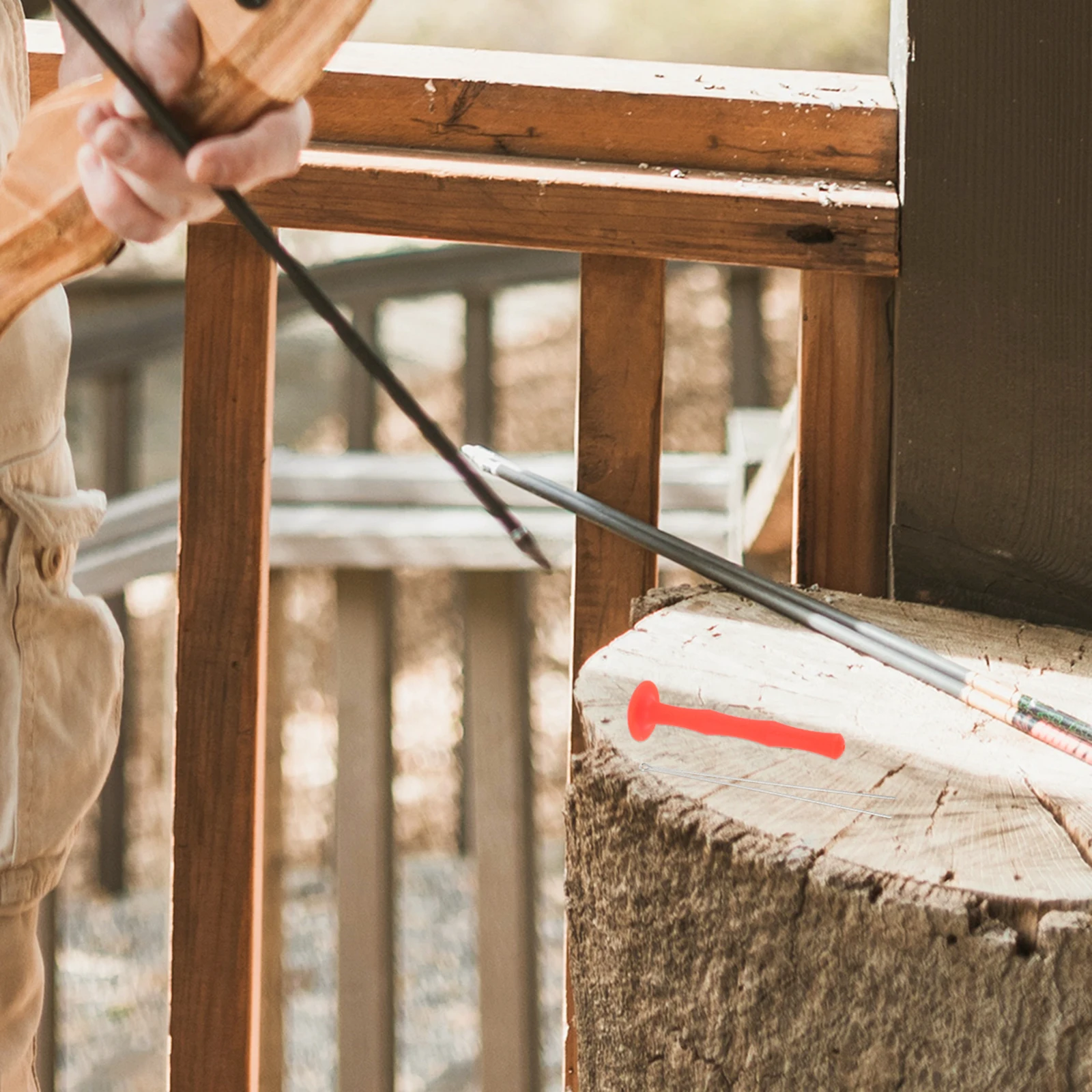 

1Set Finger Guard for Bow Archery Equipment Protective Guard for Hunting and Practice Easy to Install and Store